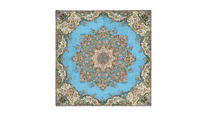 ترمه اصل ابریشمی یزد طرح گلستان